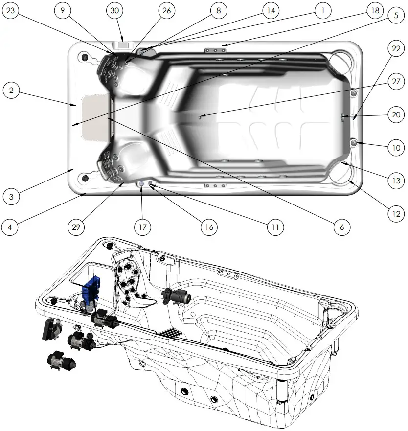 Wellis WU00030 Danube W Flow - Figure 1