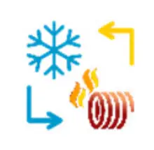 Cool and heat strip mode