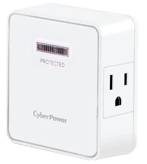 CyberPower-HT200W 2-Outlet Surge-Protector