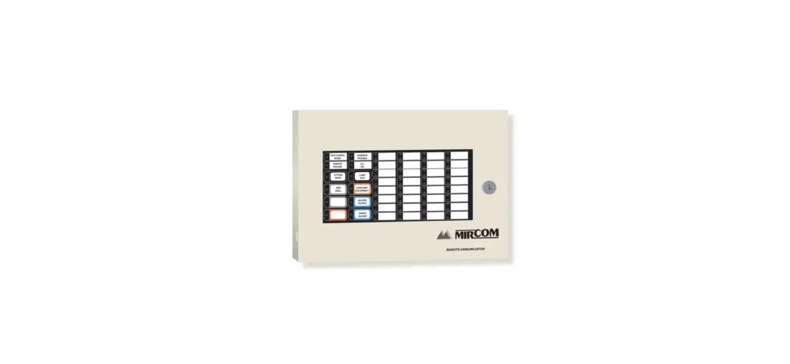 Mircom Raxn-lcd Remote Network Lcd Annunciators User Manual