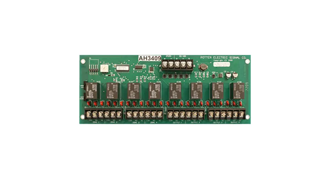 Potter Arm-44 Relay Module For Pfc-4410rc Series Owner's Manual