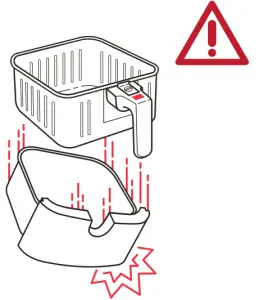 Basket release button