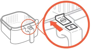 Basket release button