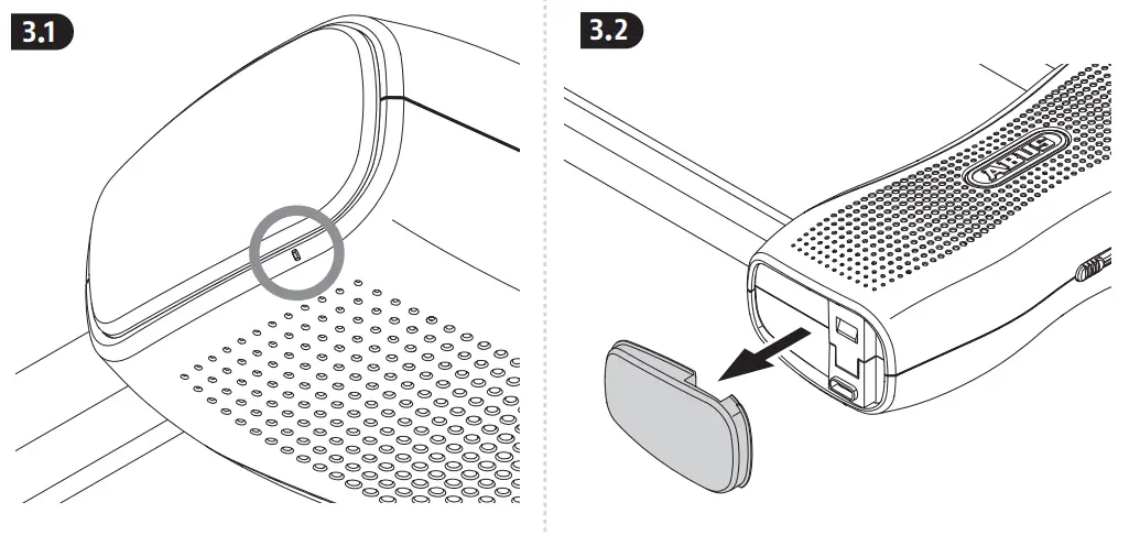 ASUS 770A Smartx Bike Lock Height - transport mode