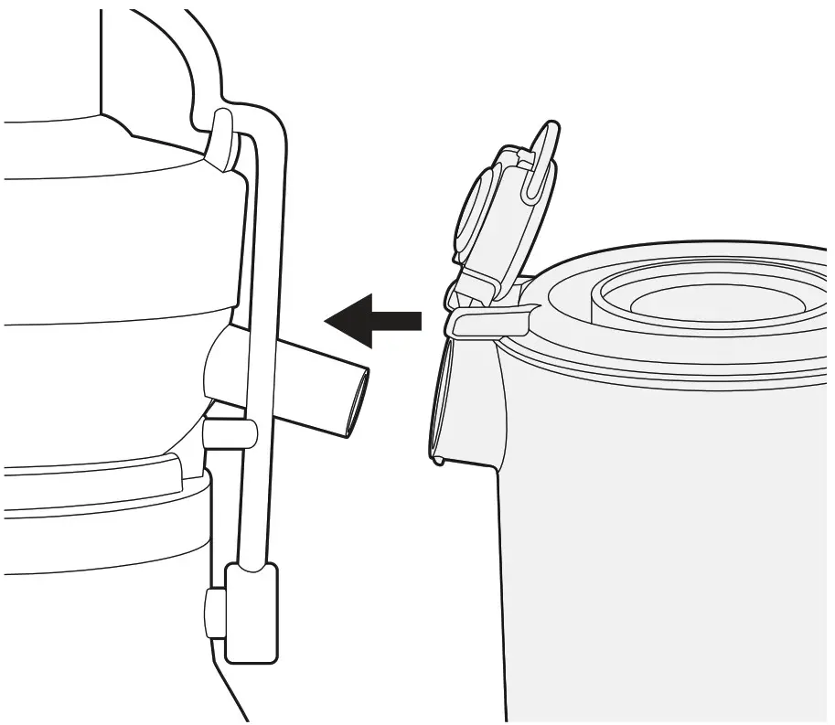 Breville BJB815BSS 3X Bluicer Pro Stainless - juice spout