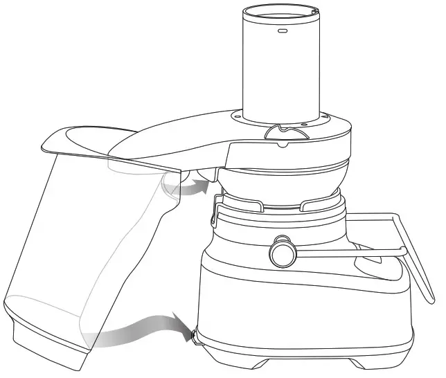 Breville BJB815BSS 3X Bluicer Pro Stainless - motor base