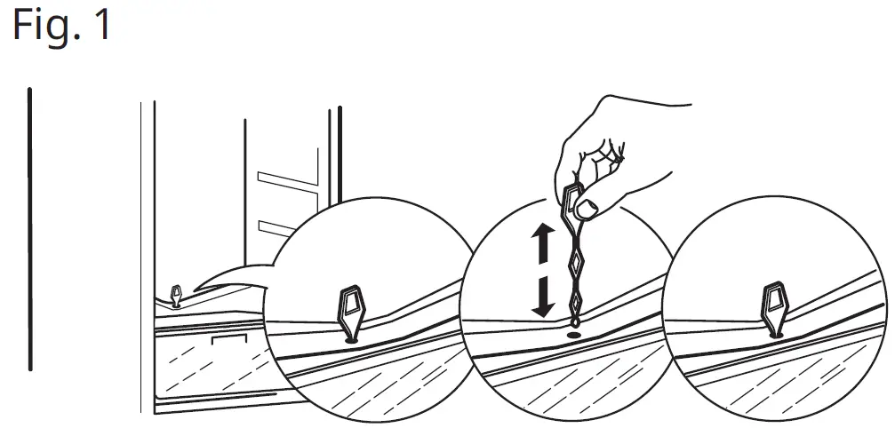 IKEA FRYSA 700 Integrated Freezer Helpful hints and tips