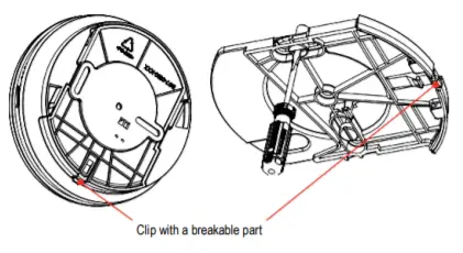 Honeywell Home X-Series XS100T Battery Powered Fire -figure 7