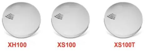 Honeywell Home X-Series XS100T Battery Powered Fire -figure