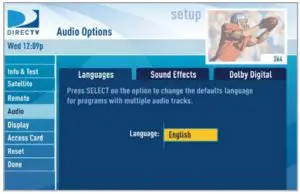 Language Changing Setting