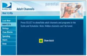 Adult Channels