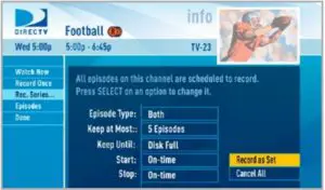 Changing a Record Option