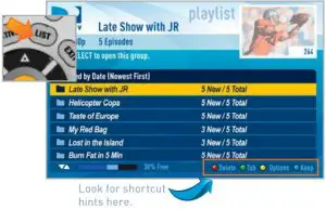 Watching and Deleting Your Recorded Shows