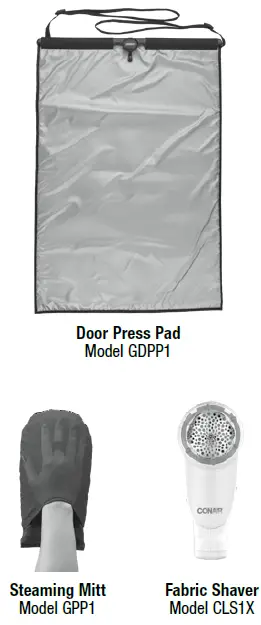 CONAIR GARMENT STEAMING ACCESSORIES