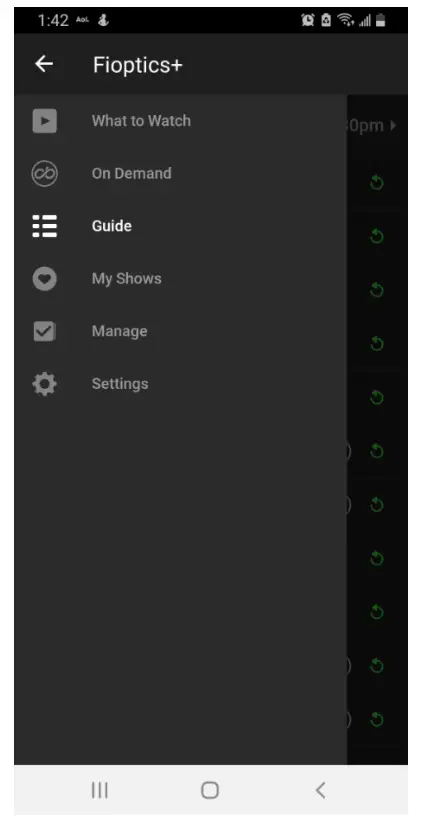 CinBell Fioptics Mobile Aapp - overview