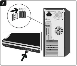 hama Wireless Optical Mouse AM- 1