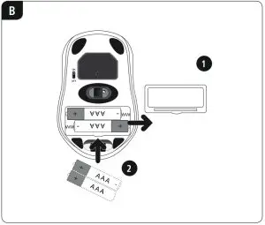 hama Wireless Optical Mouse AM- 2