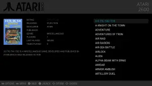 SKG Retrobox User - System Screen