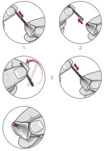 Starkey Evolv AI Custom Rechargeable Hearing-Pull straight