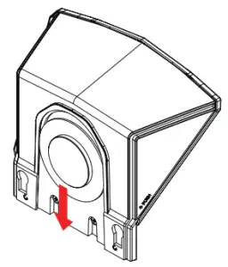 ikan HS-PT700-UGK HomeStream Teleprompter Upgrade Kit wirth 7-Inch Monitor - e rear cover