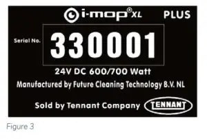 TENNANT i-Mop XL Plus- Figure 3