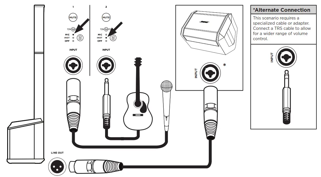 Musician with S1 Pro Monitor