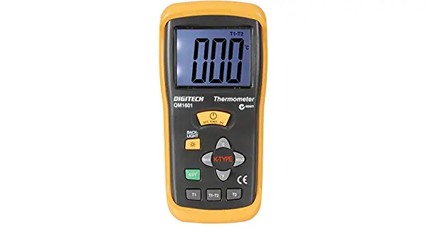 Protech Qm1601 Compact-sized Digital Thermocouple Thermometer User Manual