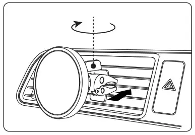 Shenzhen Nito Power Source Technology JRZS240 Magnetic Wireless Car Charger Holder - step 2