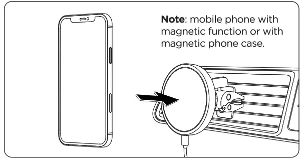Shenzhen Nito Power Source Technology JRZS240 Magnetic Wireless Car Charger Holder - step 34