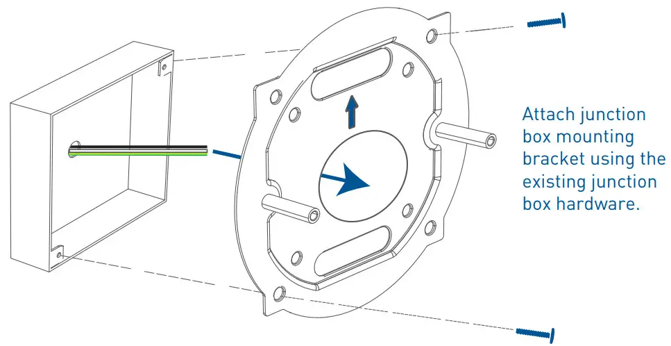 CONNECTED MAX Smart Flood Light Camera - junction box2