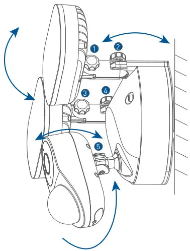 CONNECTED MAX Smart Flood Light Camera - motion sensor