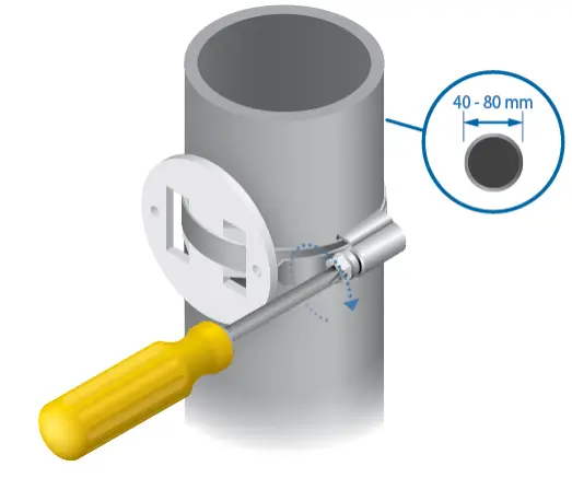 UBIQUITI UVC G4 BULLET Camera - Pole Mount 2