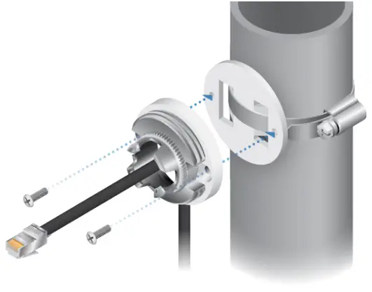 UBIQUITI UVC G4 BULLET Camera - Pole Mount 5