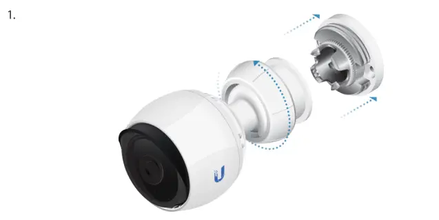 UBIQUITI UVC G4 BULLET Camera - Wall Mount 1