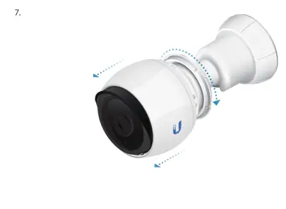 UBIQUITI UVC G4 BULLET Camera - Wall Mount 7