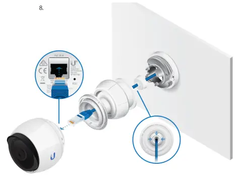 UBIQUITI UVC G4 BULLET Camera - Wall Mount 8