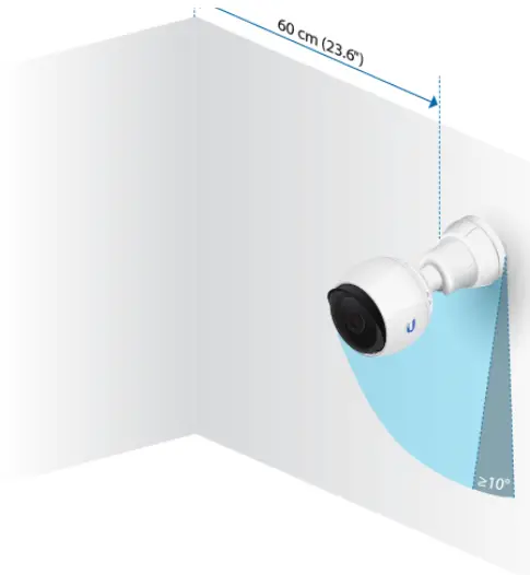 UBIQUITI UVC G4 BULLET Camera - Wall Mount.