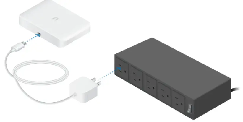 UBIQUITI USW-Flex-Mini Switch- Connecting Power