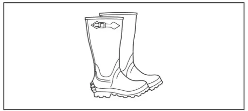 Husqvarna 325iLK TAB850 String Trimmer - Personal protective equipment 5