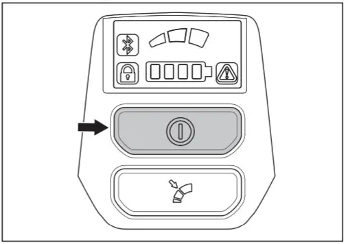 Husqvarna 325iLK TAB850 String Trimmer - stop the product