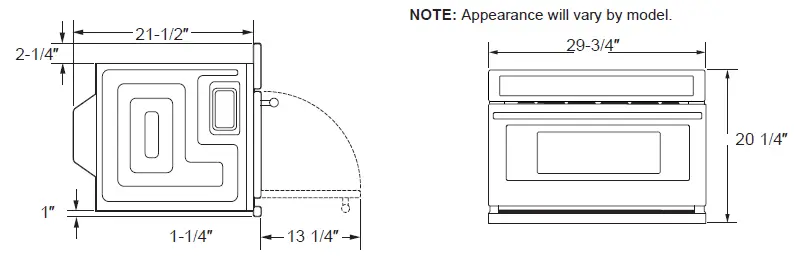 ADVANTIUM CSB913 Built-In Wall Oven FIG 1