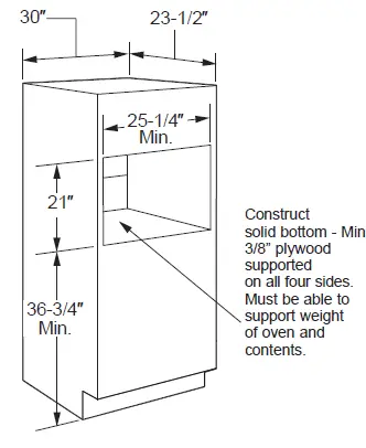 ADVANTIUM CSB913 Built-In Wall Oven FIG 18+