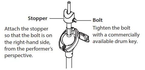 Roland V-Cymbal Digital Ride - Mounting