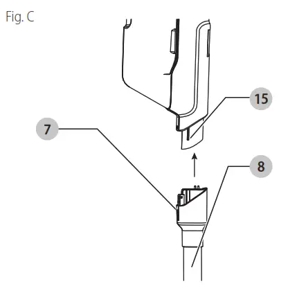 BLACK DECKER BHFEA18 Stick Vacuum Cleaner - Indicators