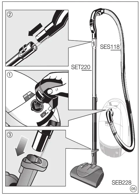 Miele SEB 228 Electro Plus Floorbrush- 5