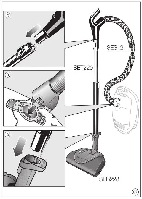 Miele SEB 228 Electro Plus Floorbrush- 7