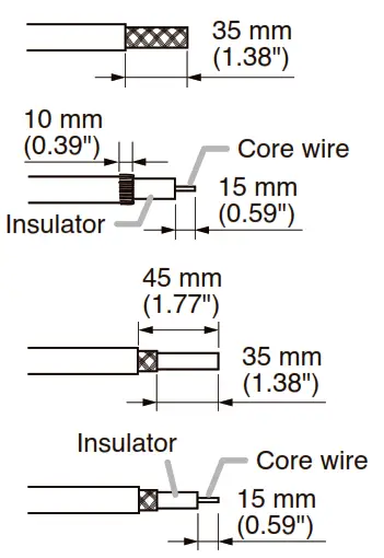 TOA DT 940 AM FM Tuner - When using a coaxial cable 1