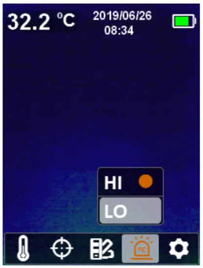 High/Low Temperature Alarm