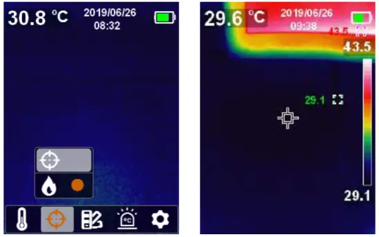 Center Point and High/Low Temperature Tracking