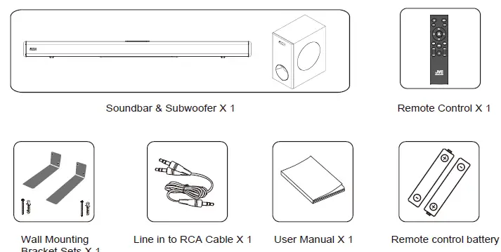JVC-TH-S430B-Audio-Home-Theater -System-2.1 Soundbar-With-Wireless-Subwoofer-13